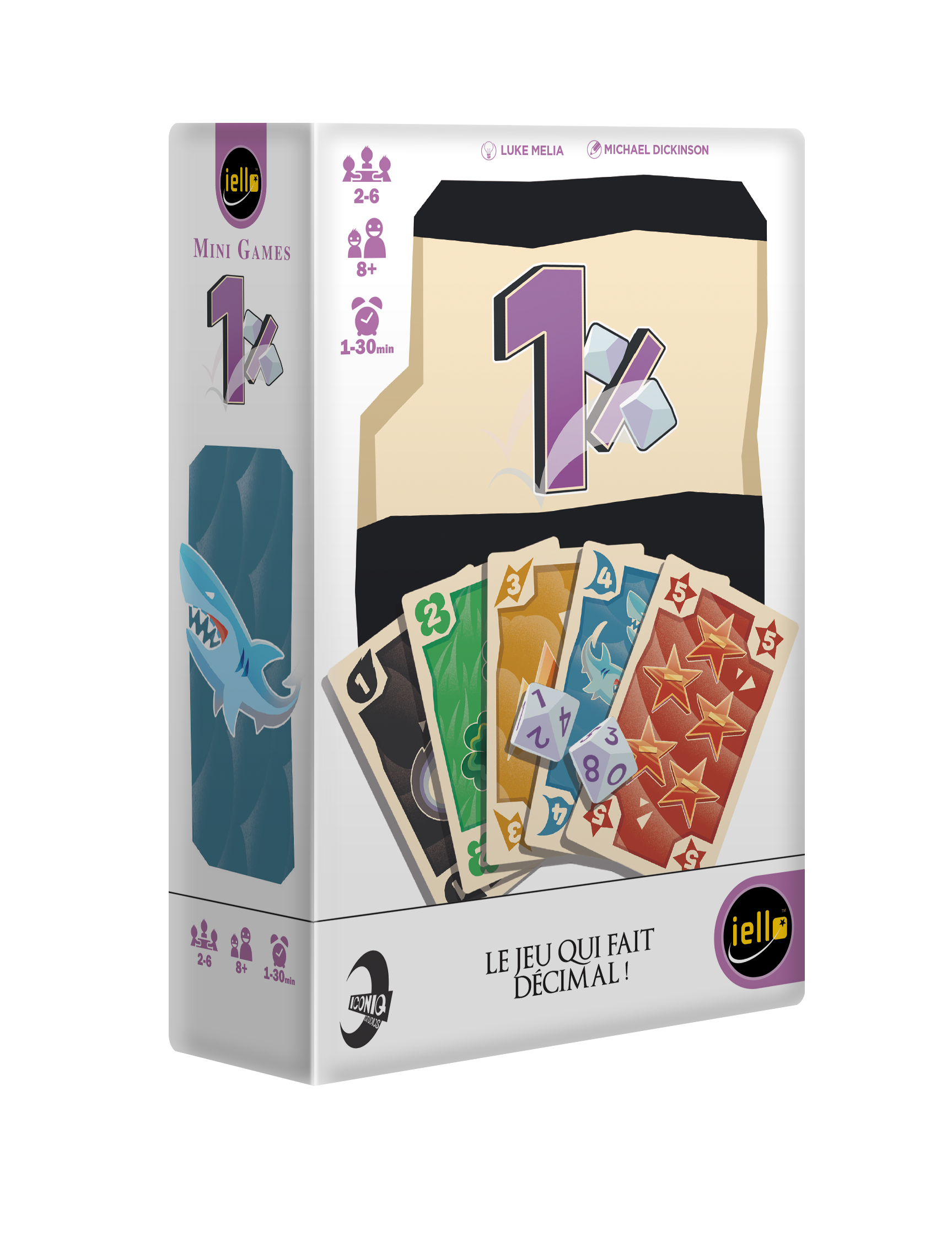 Jeu d’ambiance Iello Mini Games 1% - vue 2