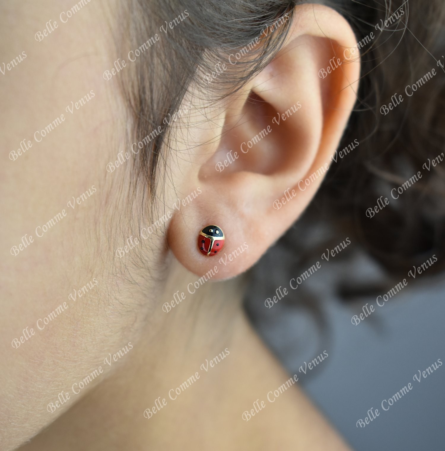 Boucles D'oreilles Triangles Argent 925 Et Oxydes De Zirconium, Mono Boucle Ou Paire De Clous En Argent Massif Et Brillants (zircons) - France