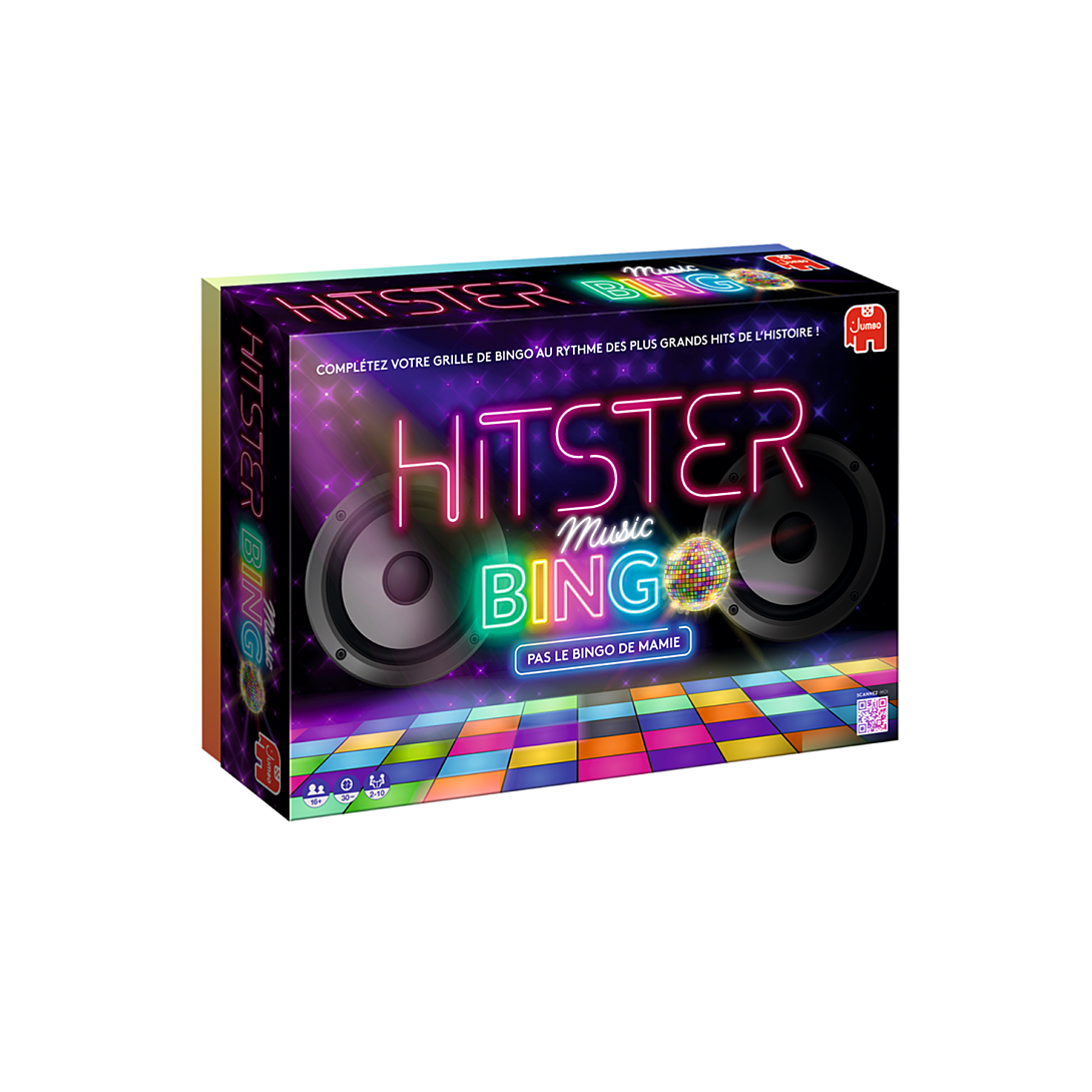 Jeu d'Ambiance Dujardin Hitster – 100 Ans de Hits Musicaux pour 2 à 10 Joueurs