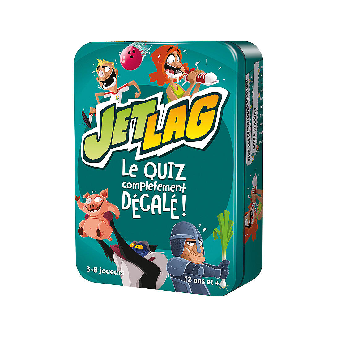 Jeu D'ambiance Asmodee JetLag – Quiz Décalé Hilarant - vue 3