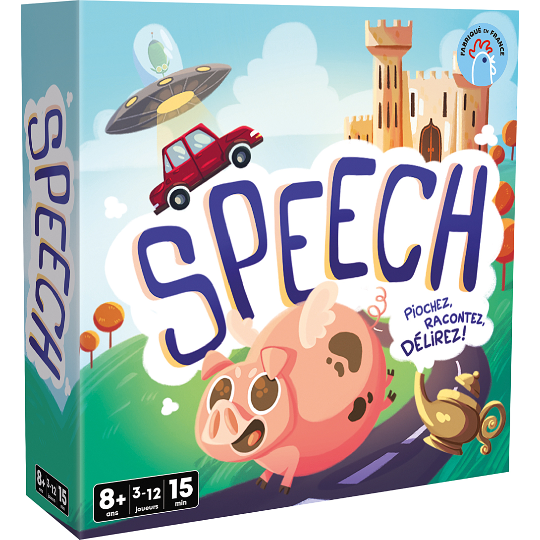 Jeu D'ambiance Asmodee Speech – 5 Modes De Jeu