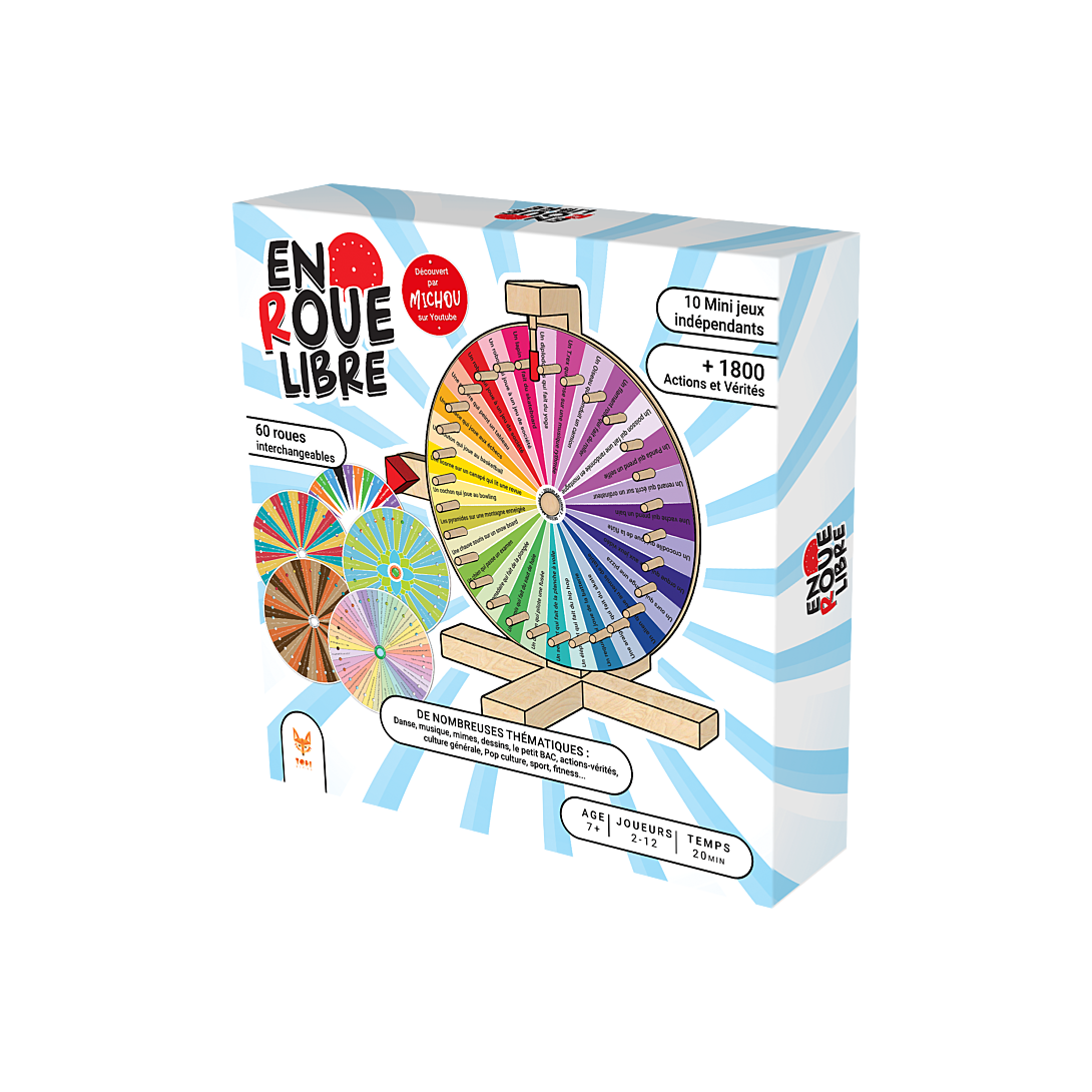 Jeu de Société Topi Games En Roue Libre – 2 à 6 Joueurs - vue 6