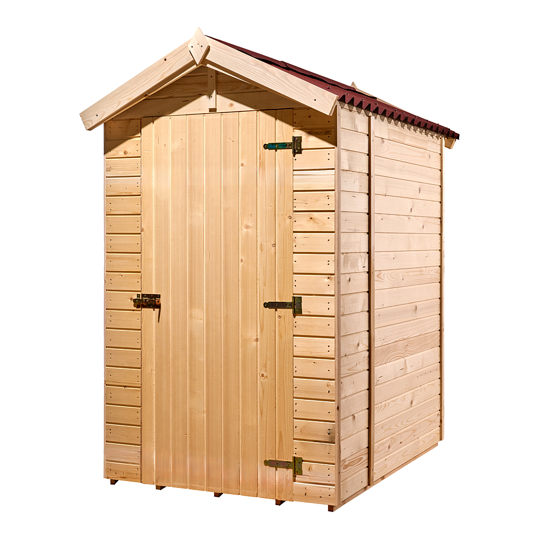 Abri wc en panneaux 1.81 m² équipement lave mains ed1419wc habrita