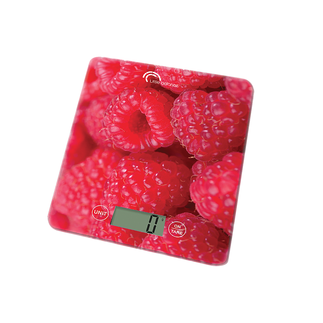 balance culinaire slim framboise little balance 8102 extra-plate et compacte