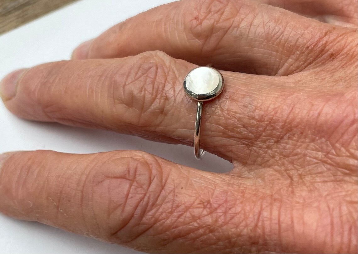 Bague En Argent élégante - Taille 57, Idéale Pour Un Look Raffiné