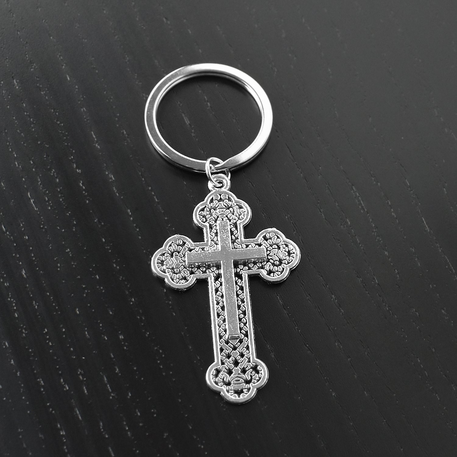 Pendentif Croix En Argent 925 Sterling - Chaîne Incluse Ou En Option, Neuf Avec étiquettes