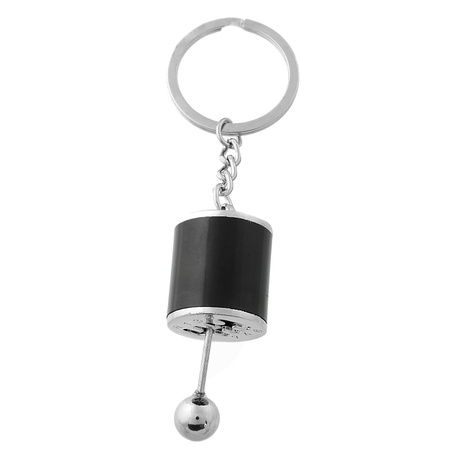 Porte-clés En Titane 0-FINITY Gris - Mousqueton Robuste Pour Clés Voiture, EDC Et Accessoires
