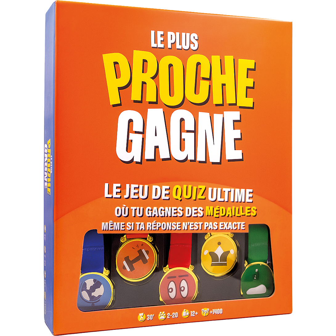 Jeu D'ambiance Asmodee Le Plus Proche Gagne – 1400 Questions Dans 9 Catégories - vue 5
