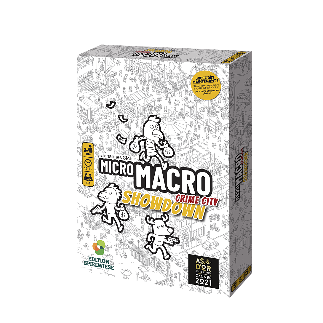 Jeu Classique Spielwise SPI009MIspielwise – Micro Macro Crime City 4 Showdown - vue 3