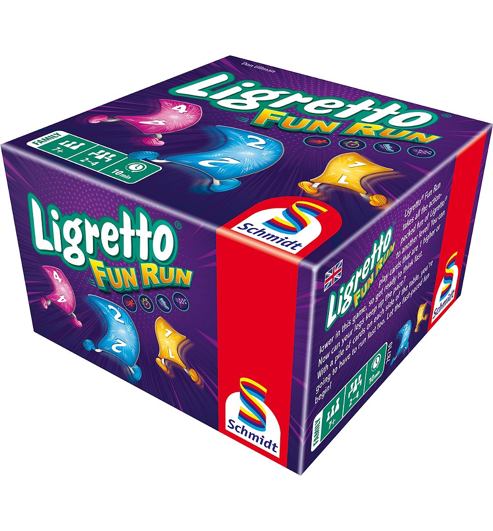 Jeu de Cartes Familial Schmidt 78710 Ligretto Fun Run – 2 à 4 Joueurs, 10 Min - vue 2