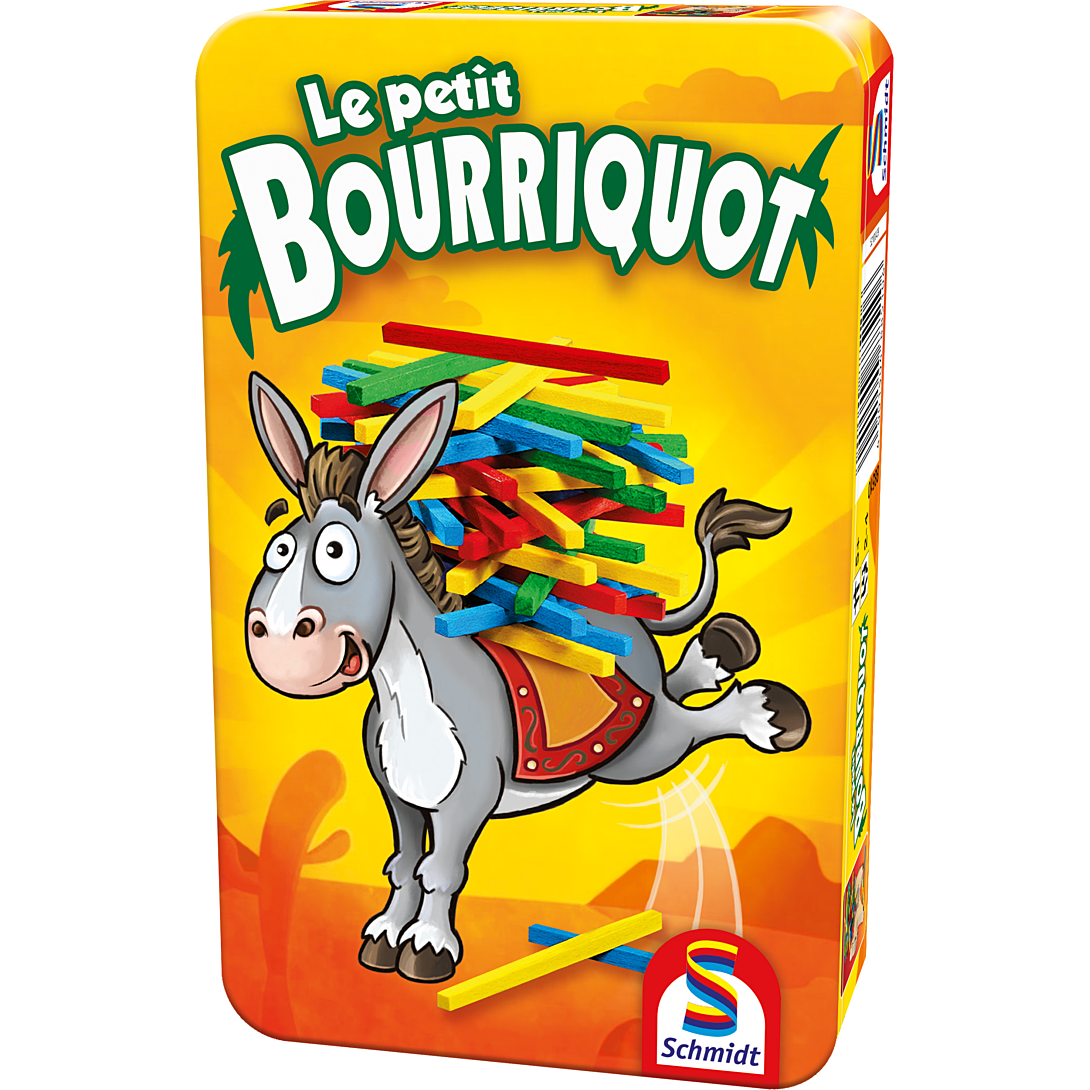 Jeu De Voyage Le Petit Bourriquot Schmidt 88510 – Boîte Métallique Amusante - vue 3