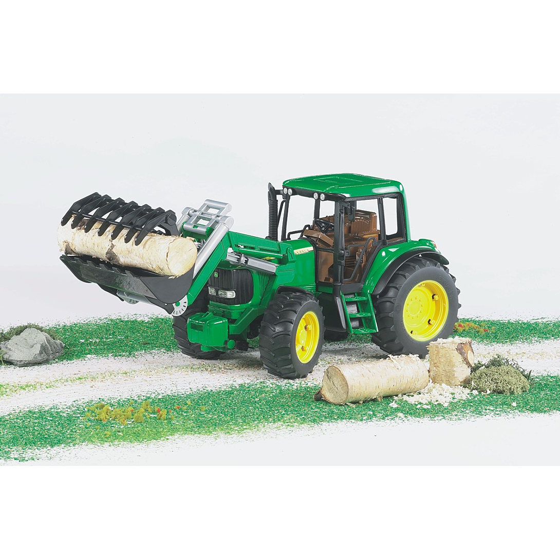 TRACTEUR JOHN DEERE 6920 AVEC FOURCHE - vue 3