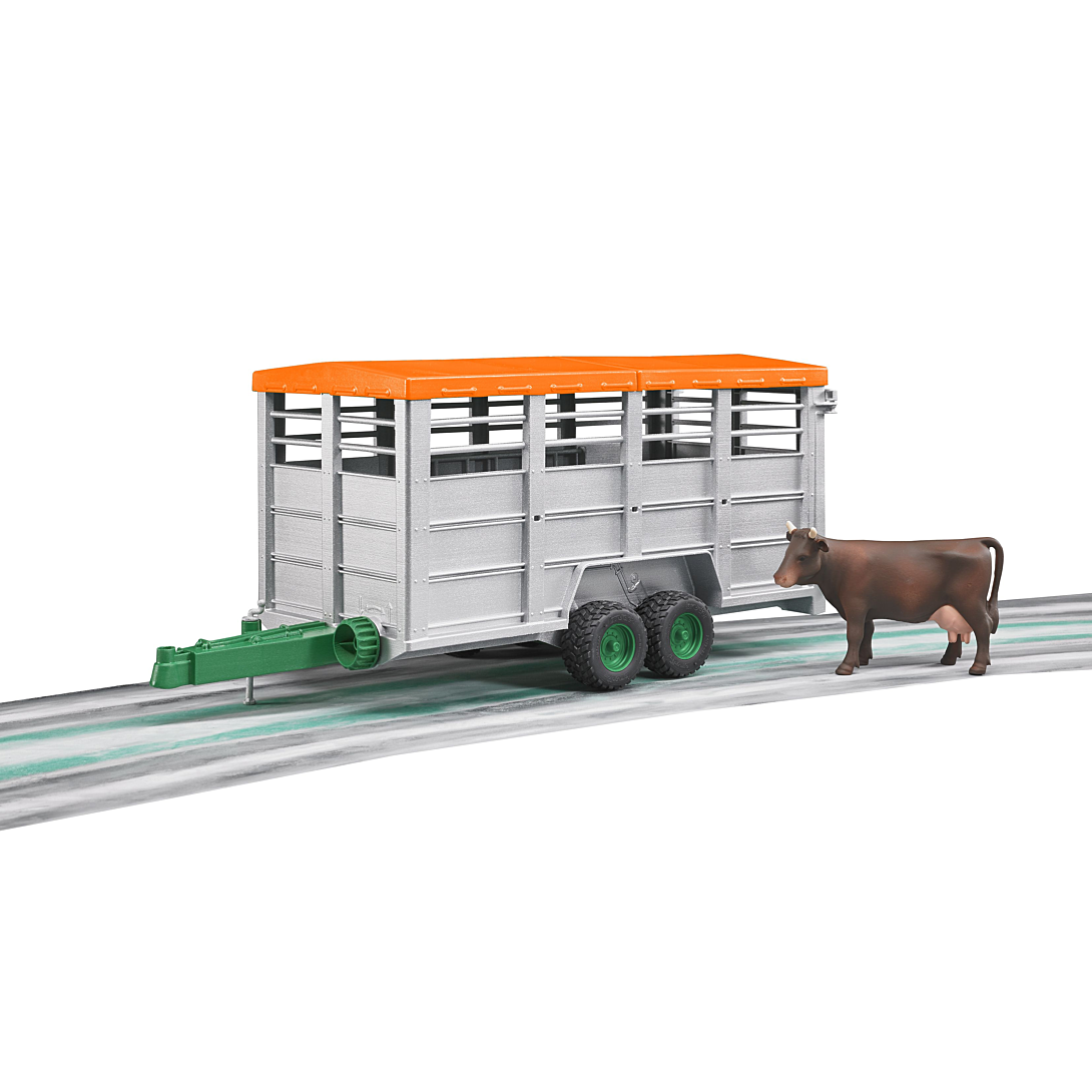 REMORQUE BETAILLERE AVEC VACHE