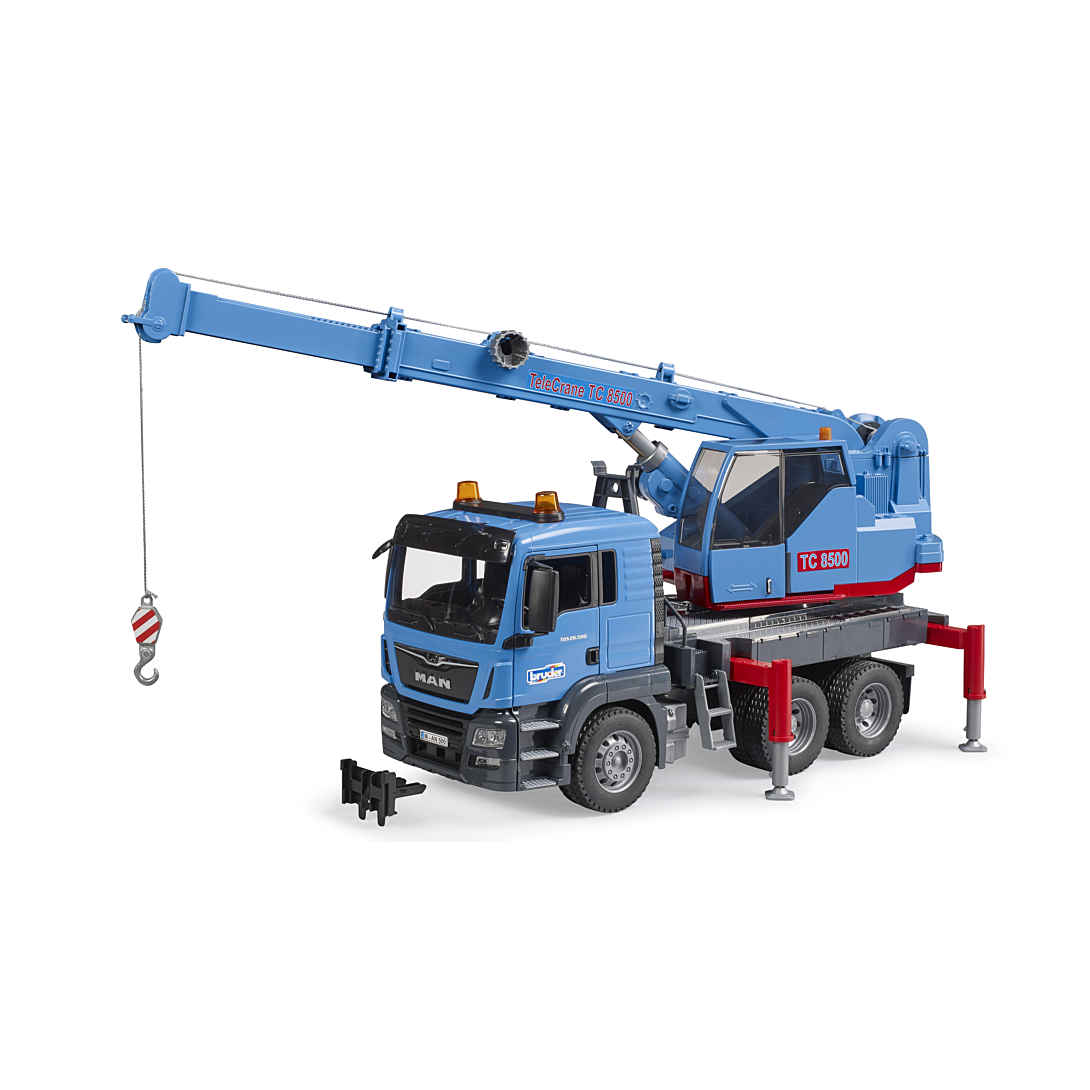 Camion grue MAN TGS - vue 3