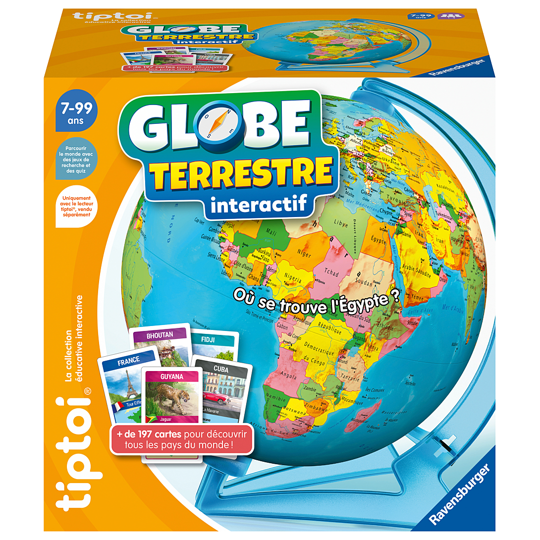 tiptoi® - Globe terrestre interactif