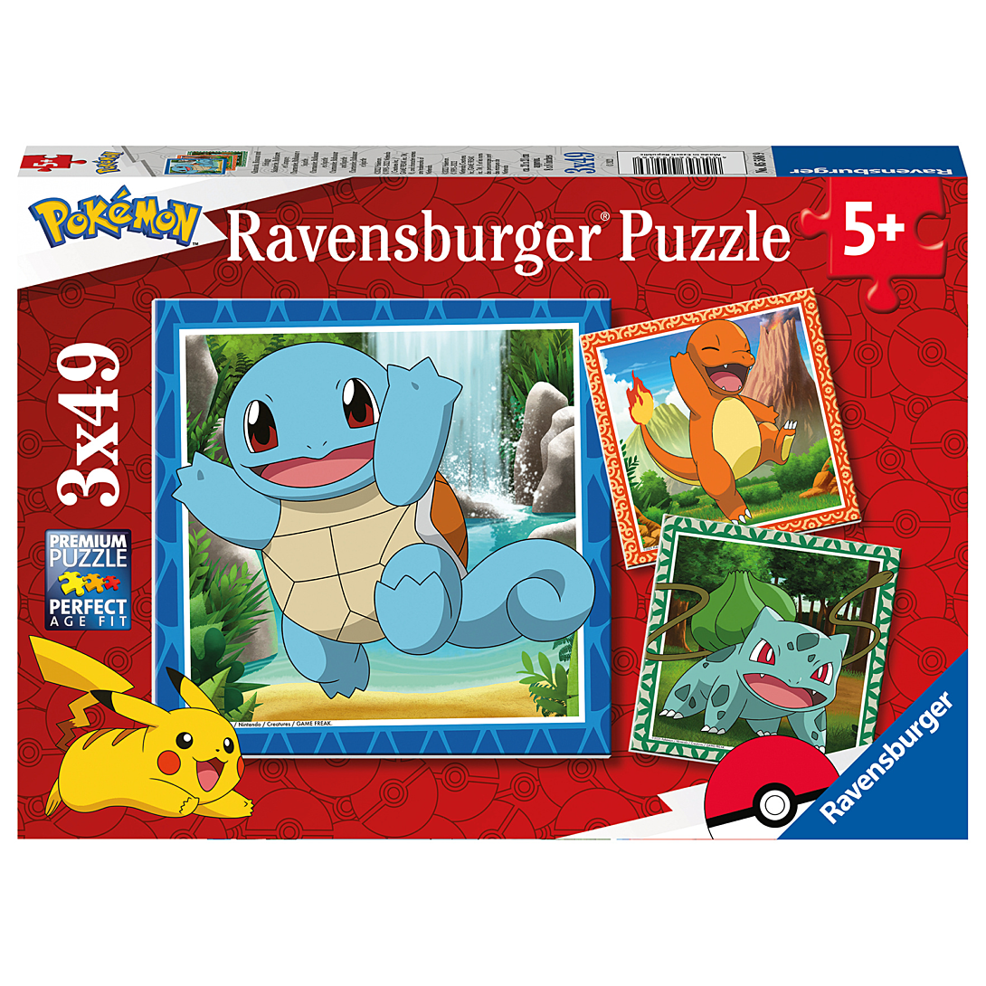 Pz Salamèche Pokémon 3x49pcs