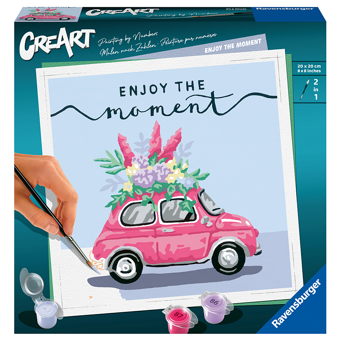 Peinture au Numéro Ravensburger 20116 – Carré Take It Easy - vue 5