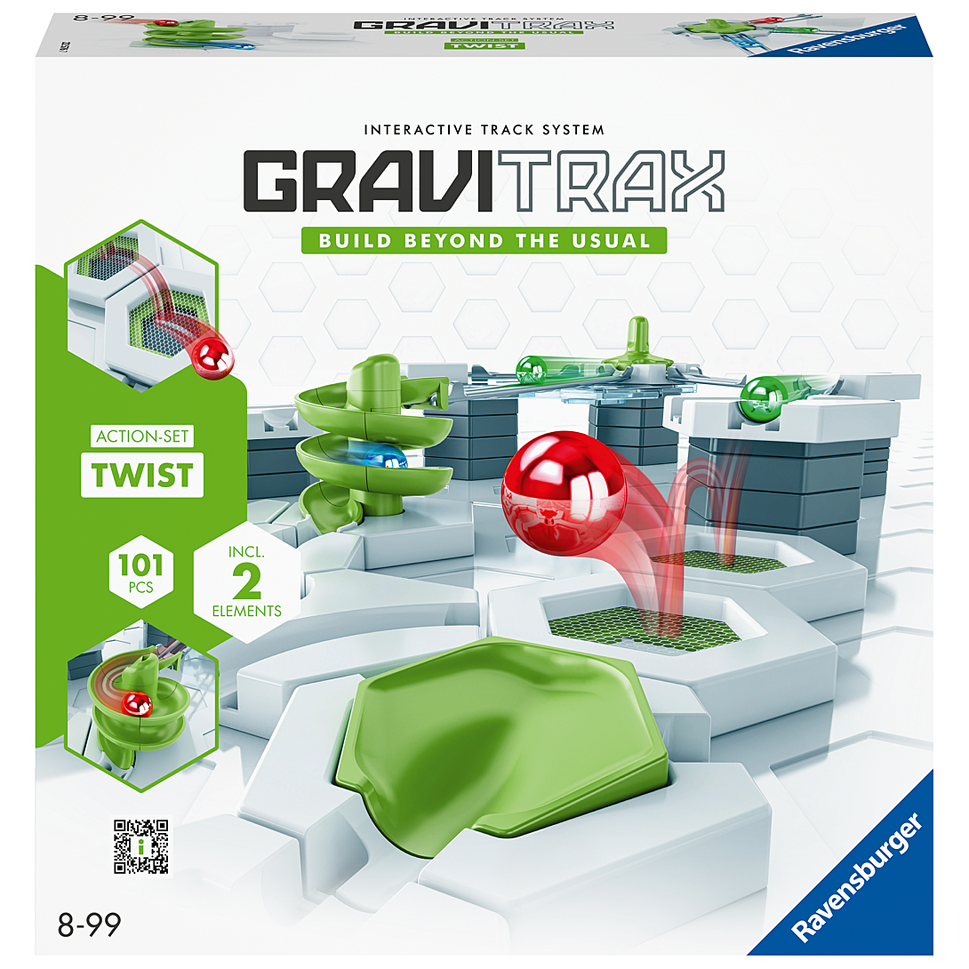 Circuit à billes GraviTrax : Action Set Twist Ravensburger Jeux France - vue 4