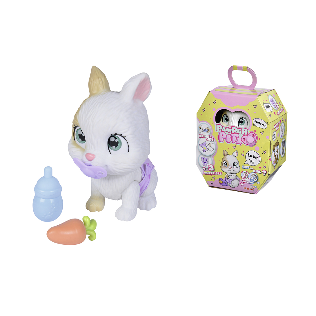 Pamper Petz Lapin Simba La Boite