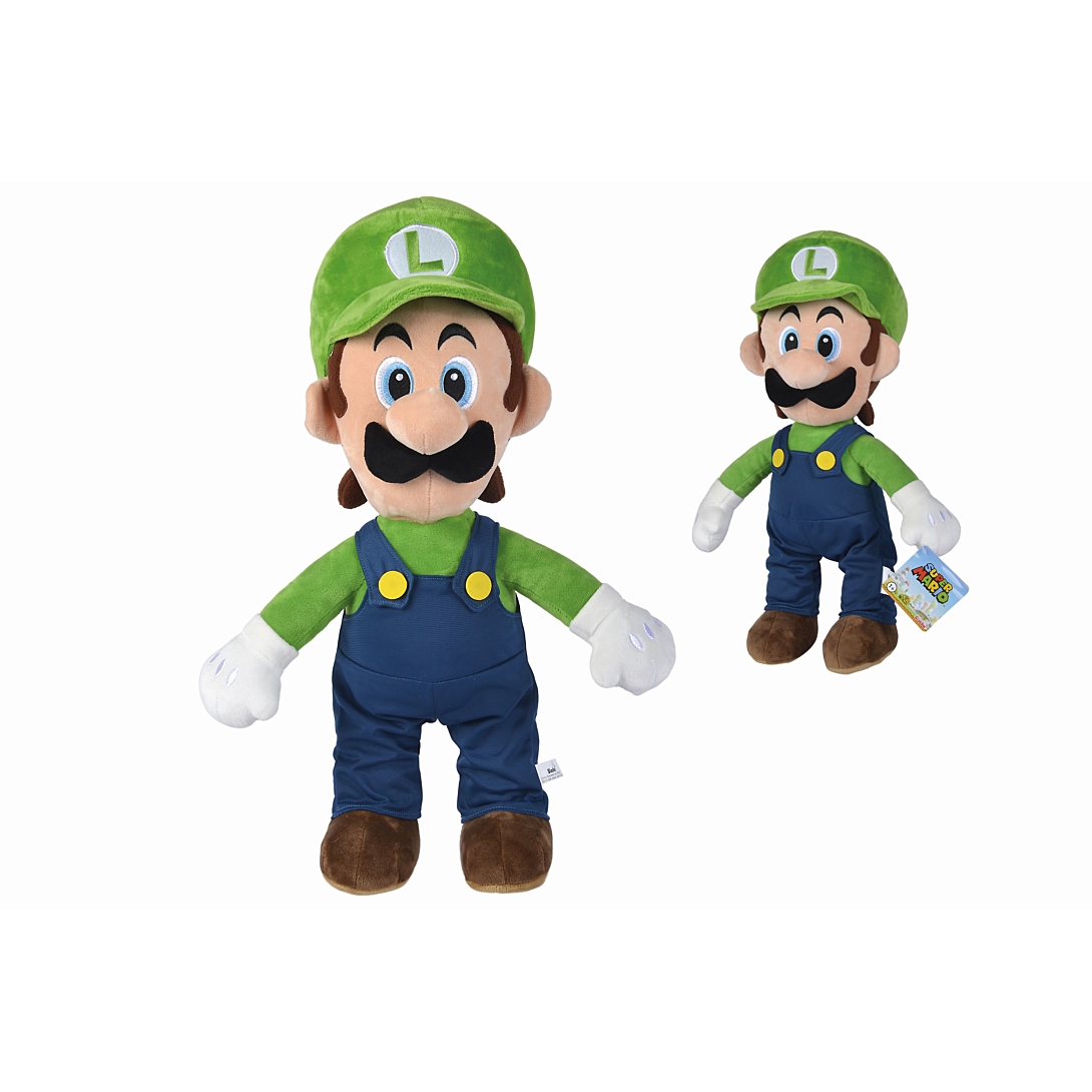 Peluche Nintendo Luigi Jumbo 50 cm - vue 6