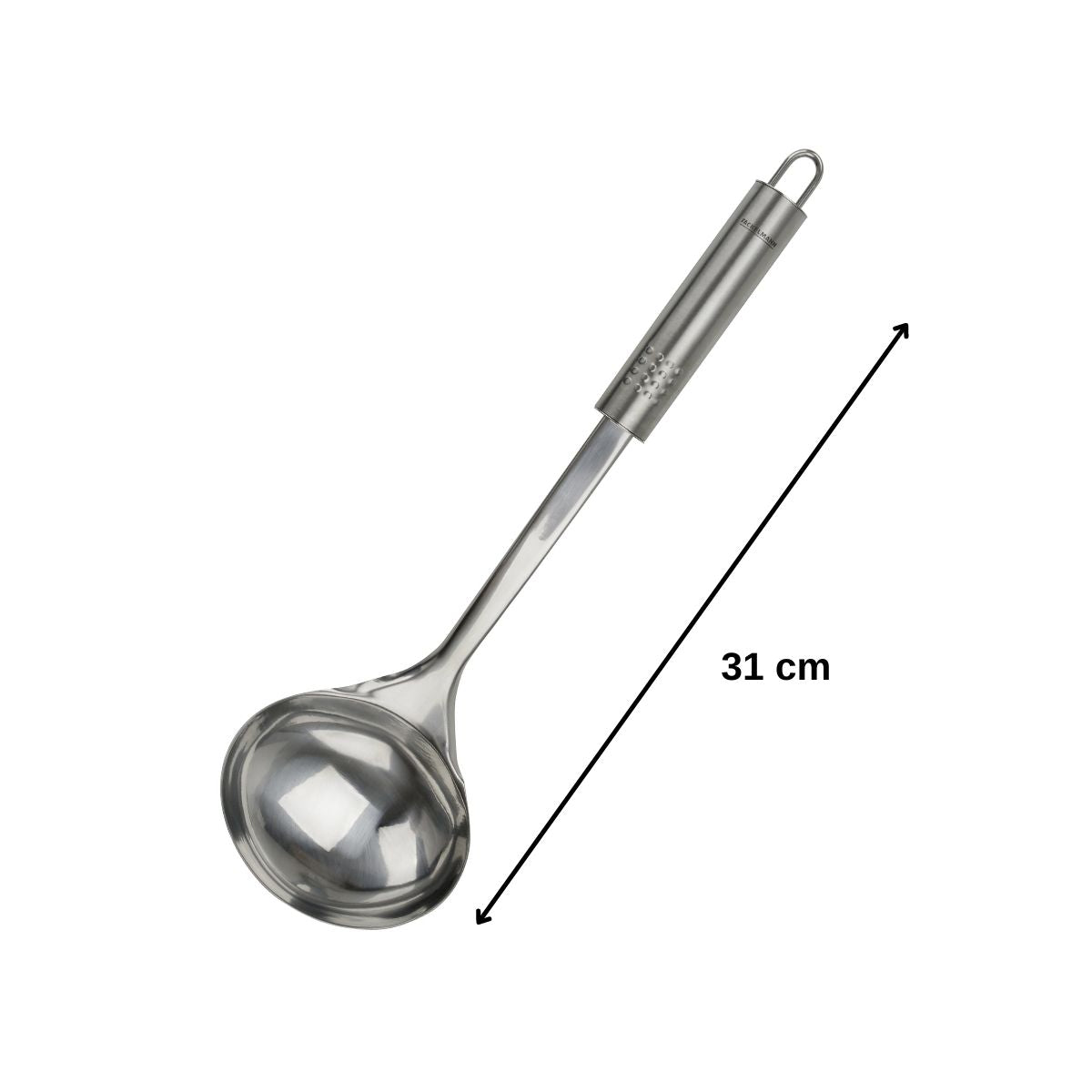 Louche De Cuisine Fackelmann 29,5 Cm - En RPET Recyclé, Noir, Résistante à La Chaleur, Lave-vaisselle - 9
