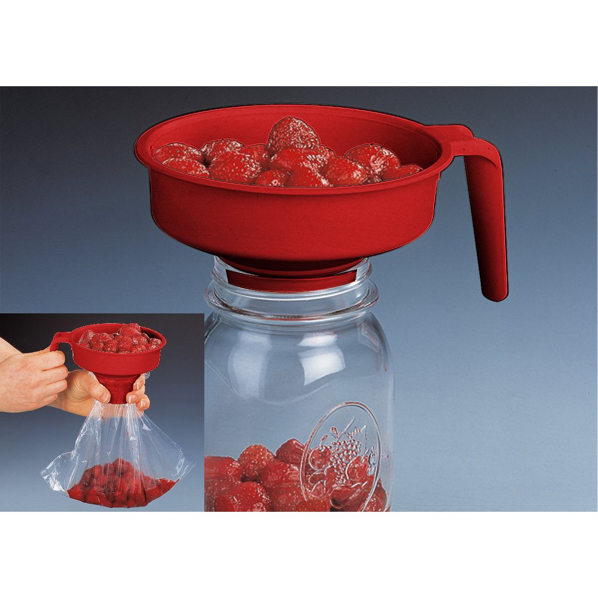 Entonnoir à Large Ouverture – Entonnoir 3 En 1, Cuisine