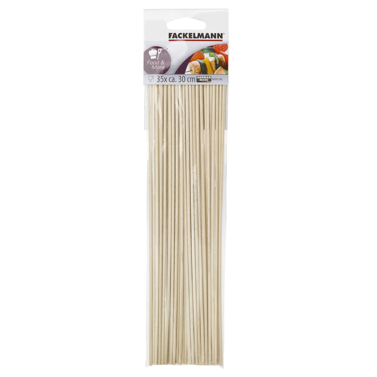 Fackelmann Lot De 50 Mini Pics à Brochette En Bois - 10 Cm - Apéro, Barbecue