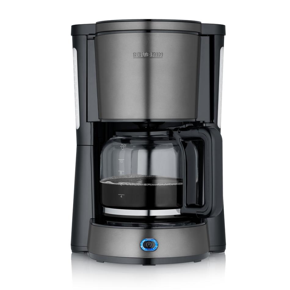 KA9340 CAFETIERE SEVERIN, Dark Inox, 1000 W