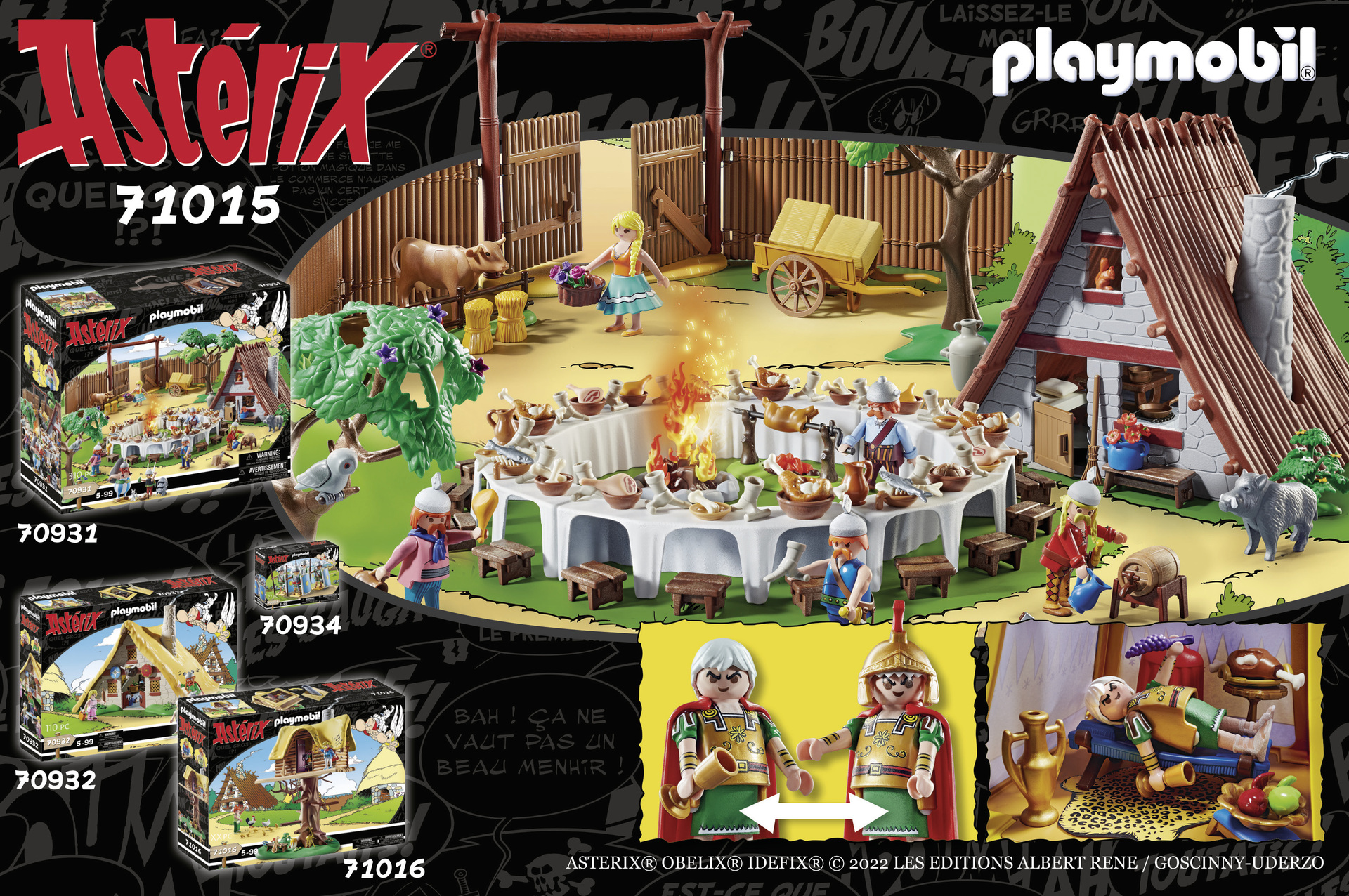 Playmobil 71015 La Tente Des Légionnaires - Astérix (Neuf - Malte)