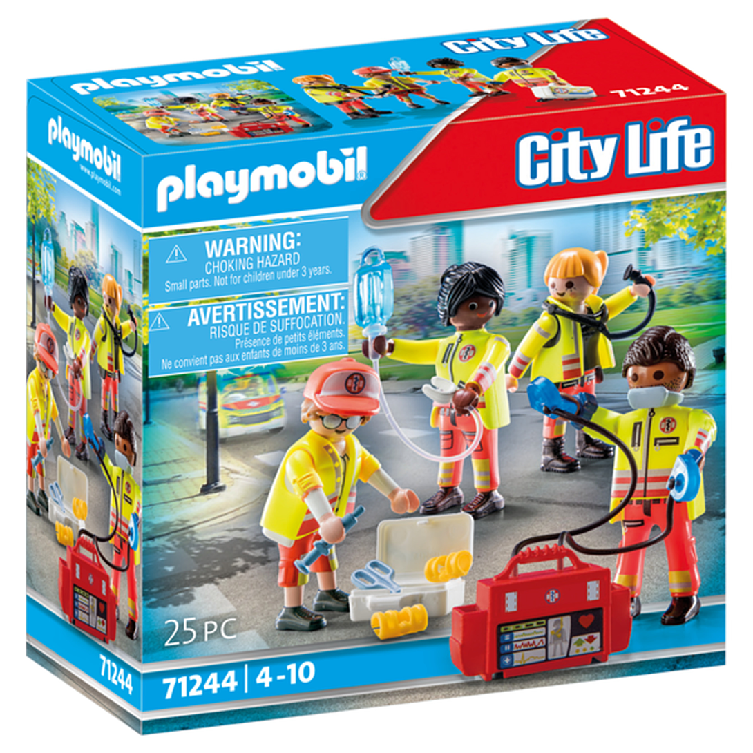 Playmobil City Life Équipe de secouristes 71244