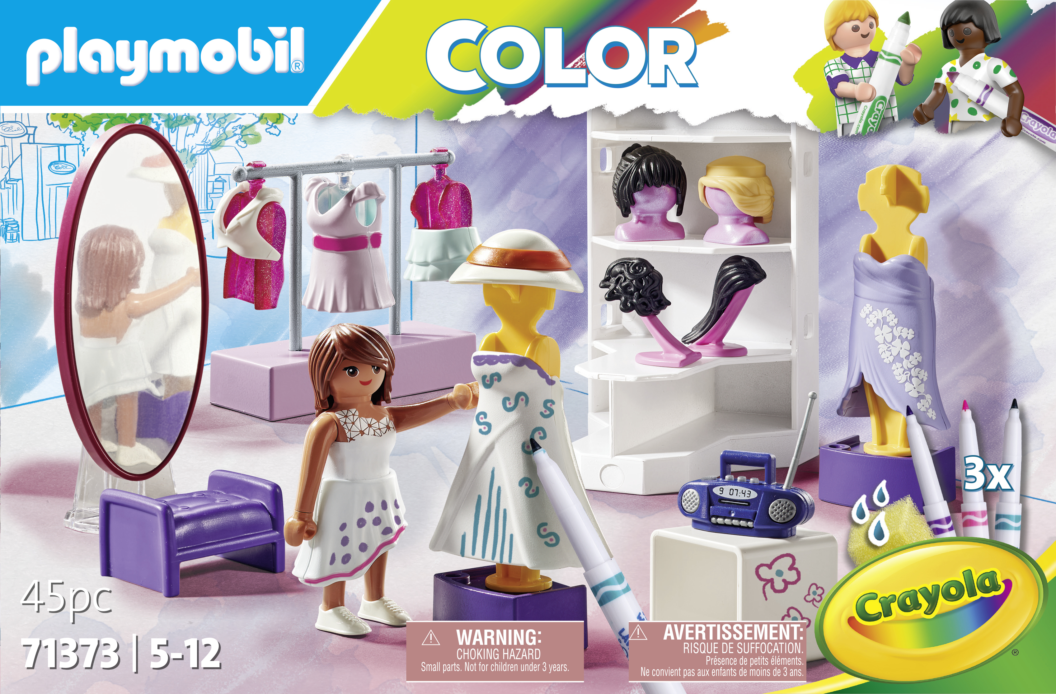 Jeux D'imitation Atelier De Styliste Playmobil La Boite - vue 6