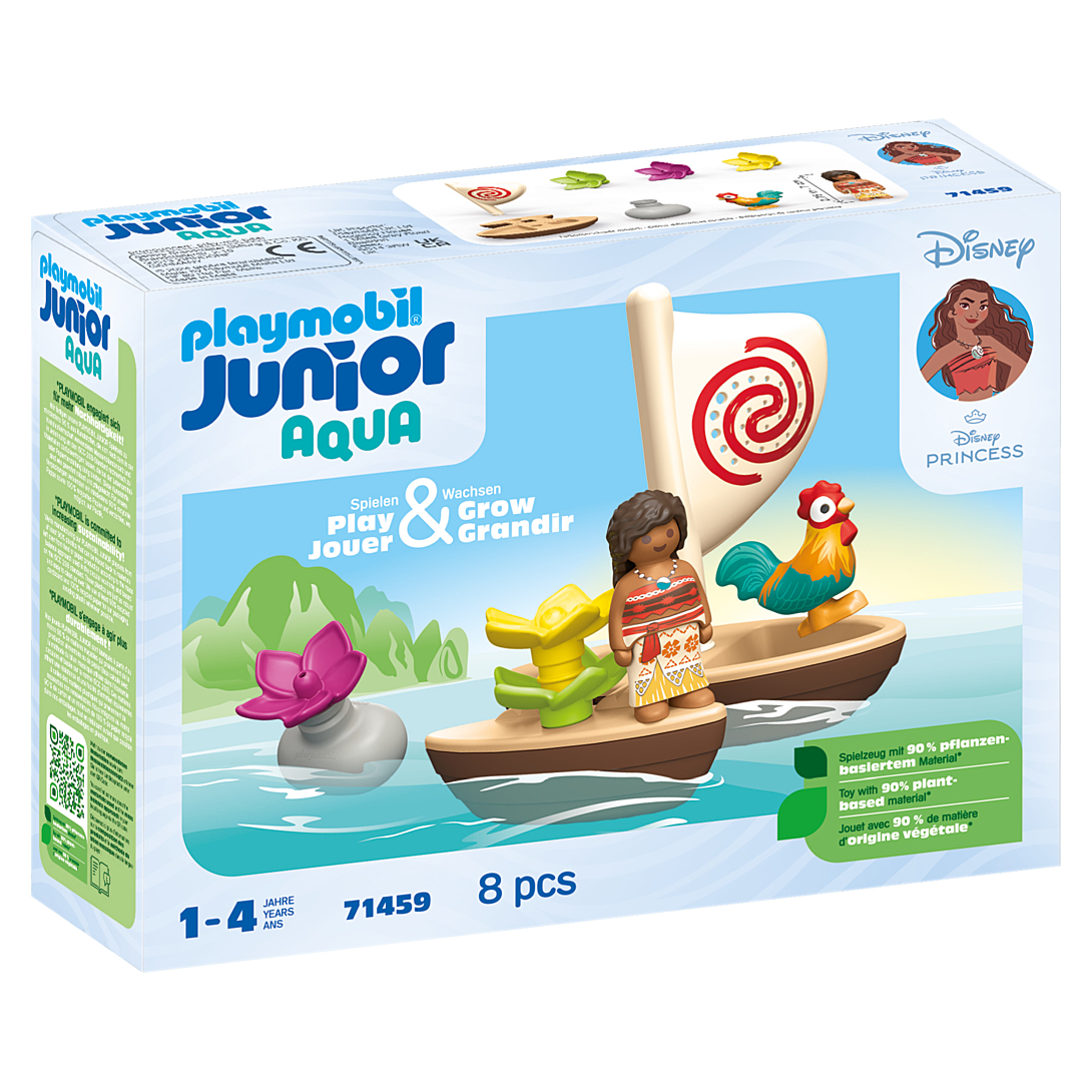 Junior & Disney : Vaiana et bateau