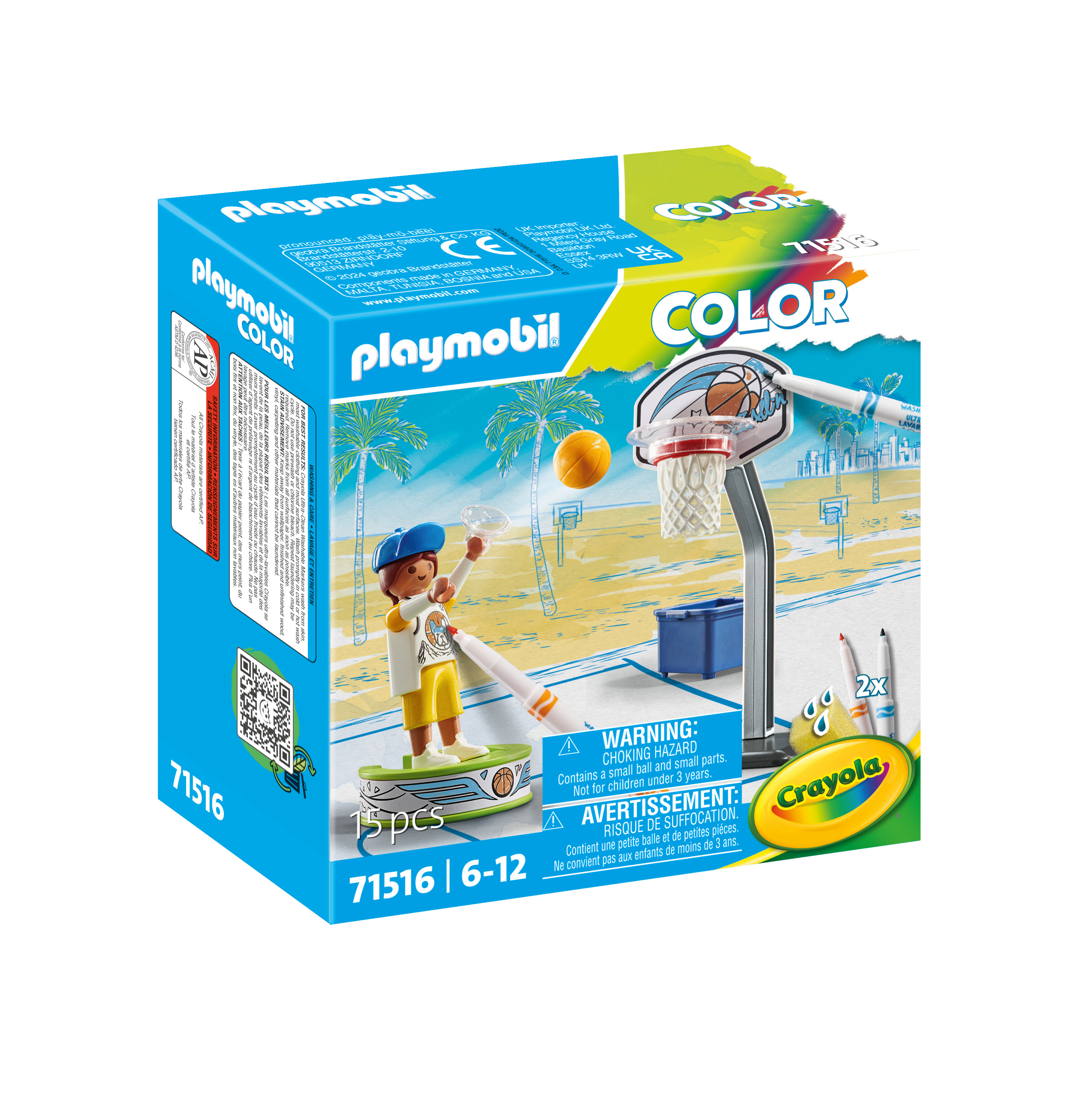 Playmobil Joueur de Basket 71516 - vue 5