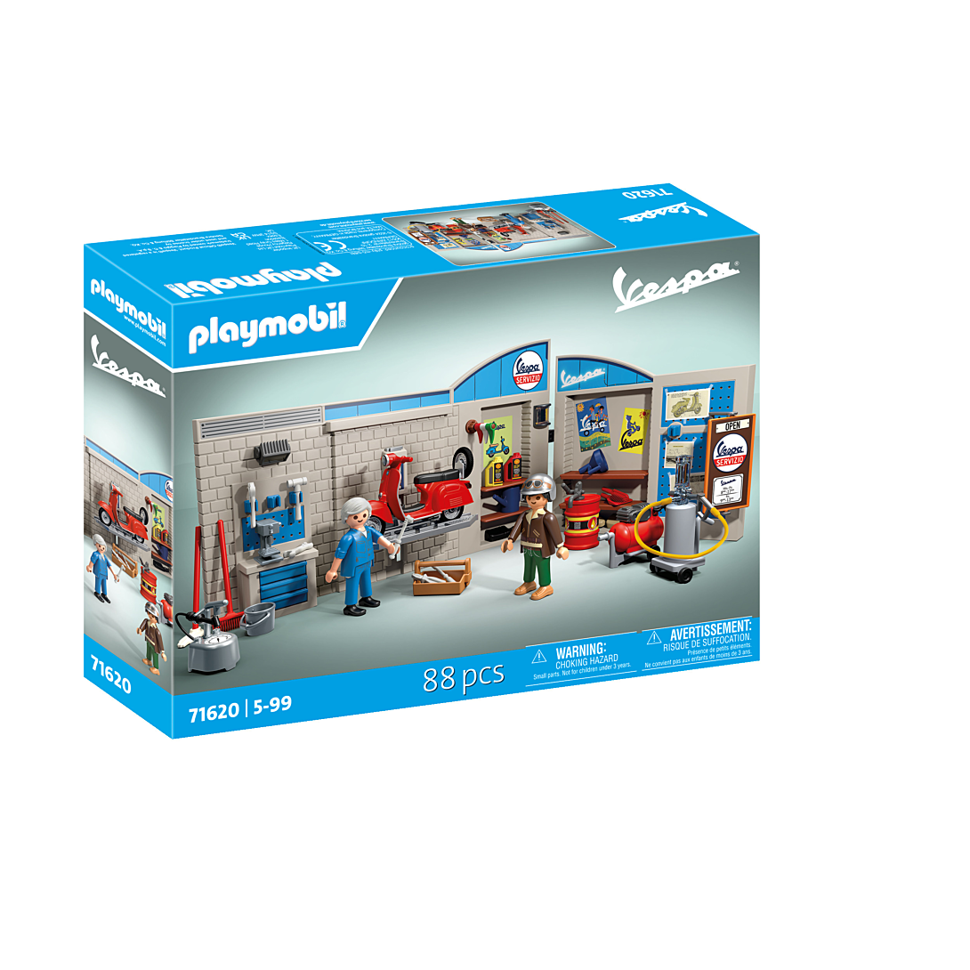 Vespa Garage - Style rétro - années 60