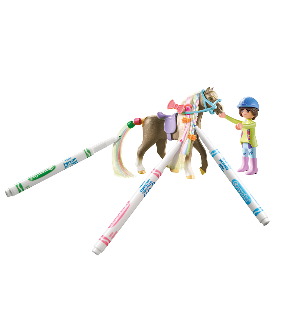 Playmobil Horses of Waterfall 71356 3 chevaux Morgan, Quarter Horse & Shagya - vue 10