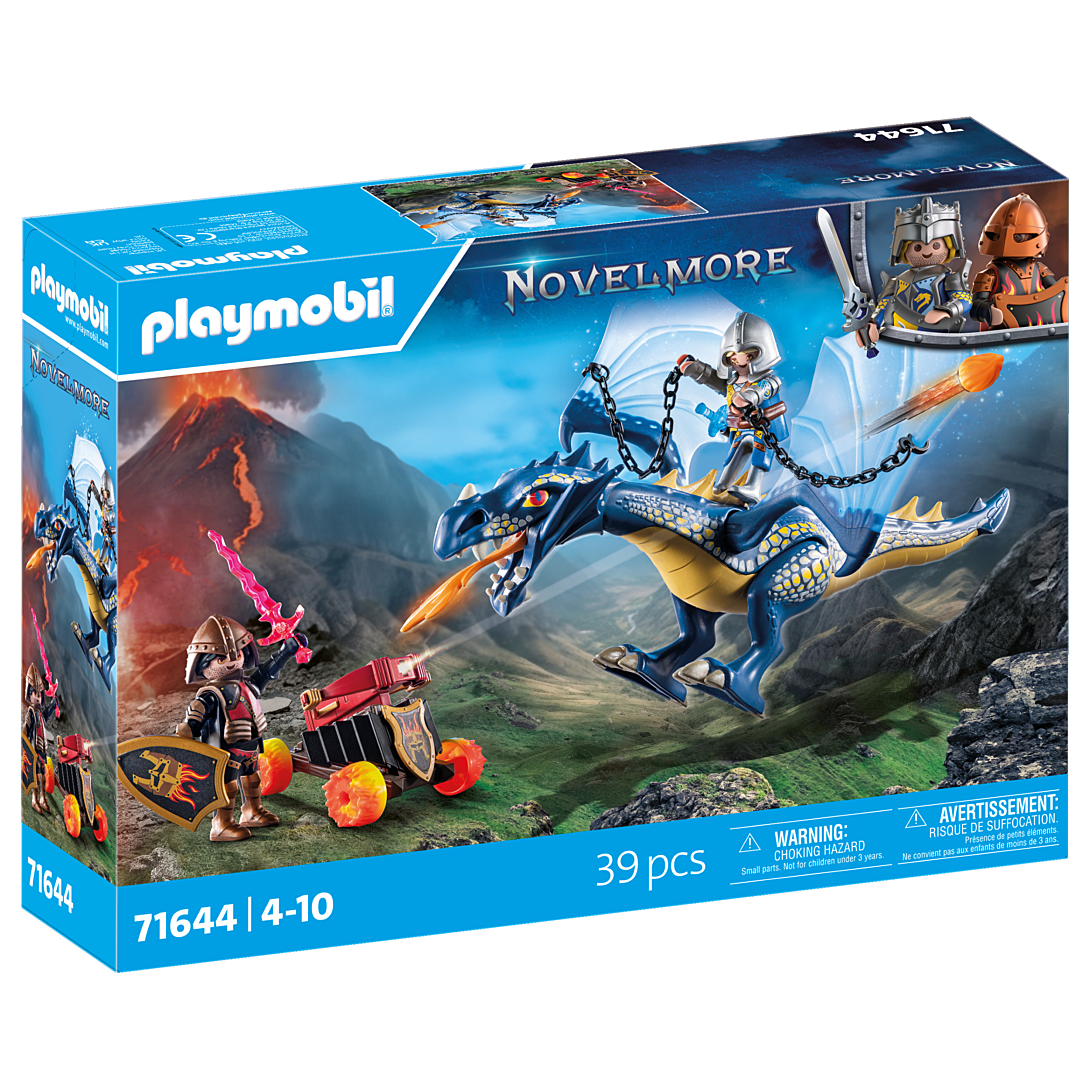 Playmobil Combattants avec dragons et canon