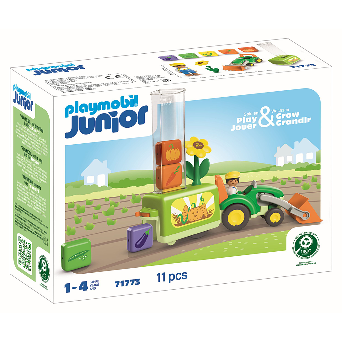 Playmobil Junior 71773 Tracteur avec planteuse - vue 9