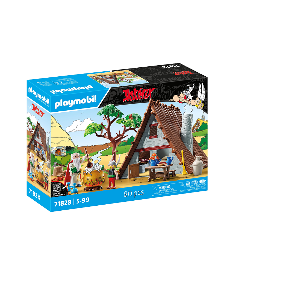 PLAYMOBIL | Asterix | La Maison d'Astérix | Jeu Astérix | Astérix et Obélix | Jouet d’Aventure pour Enfants de et Plus | 71828