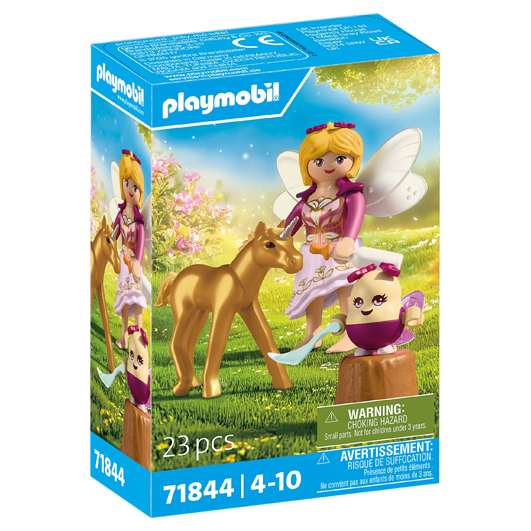 Playmobil Magic Unicorns 71844 Licorne Fleur de soleil avec fée