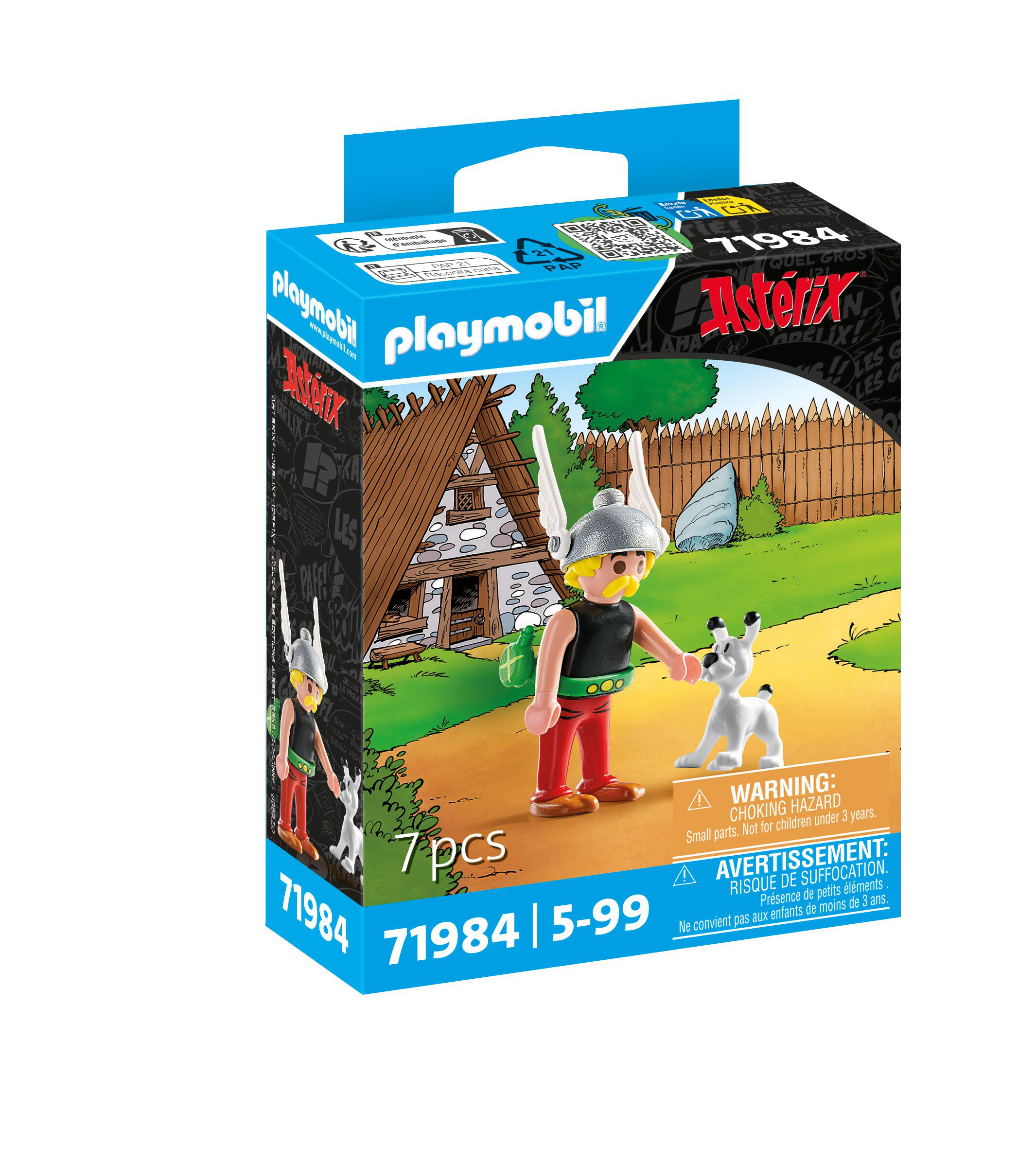 PLAYMOBIL 71984 Astérix & Idéfix Astérix Personnages de la BD Dès - vue 3