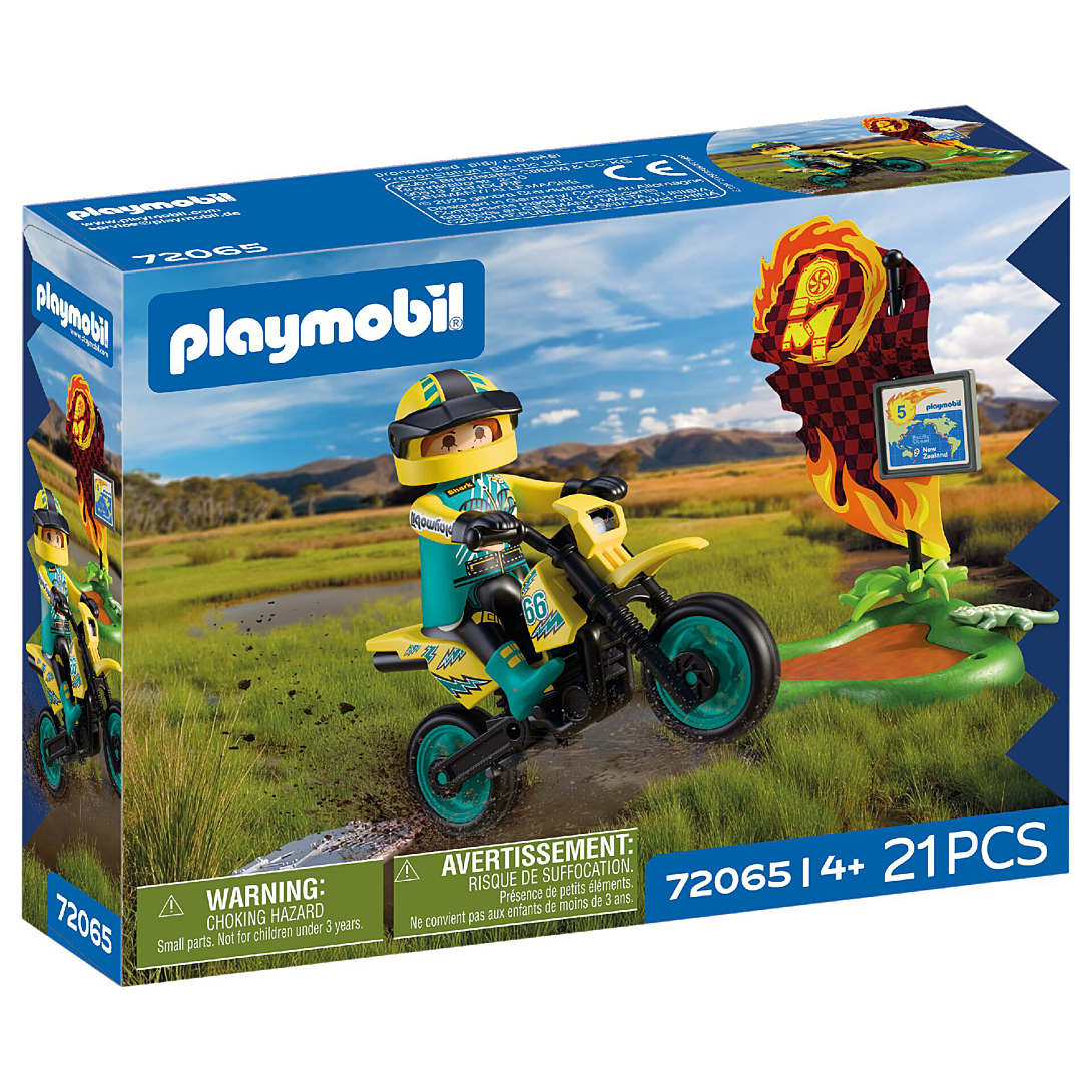 Playmobil Rallye 72065 Offroad Motorrad - vue 6