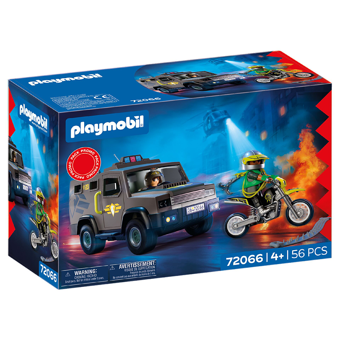 Playmobil Policiers 72066 Véhicule d'intervention SWAT Promo Pack - vue 7