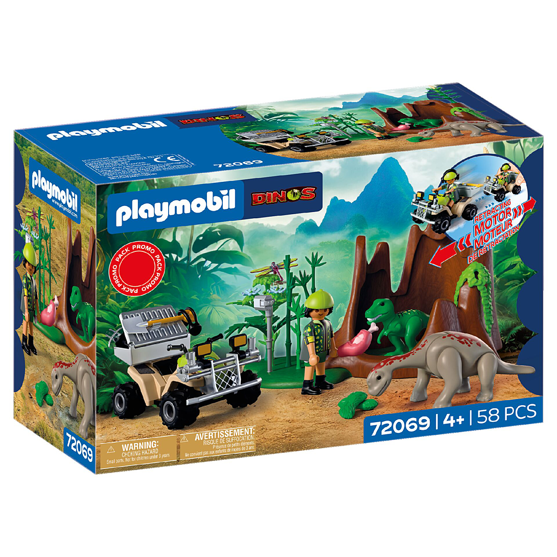 Playmobil Dinos 72069 Cachette des dinosaures - vue 6