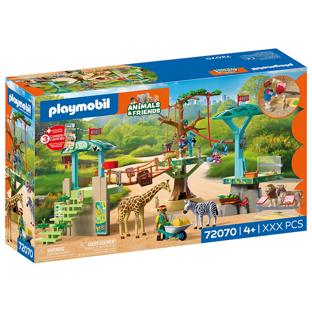 Playmobil Animaux et amis 72070 Zoo : Parc d'escalade sauvage - vue 5