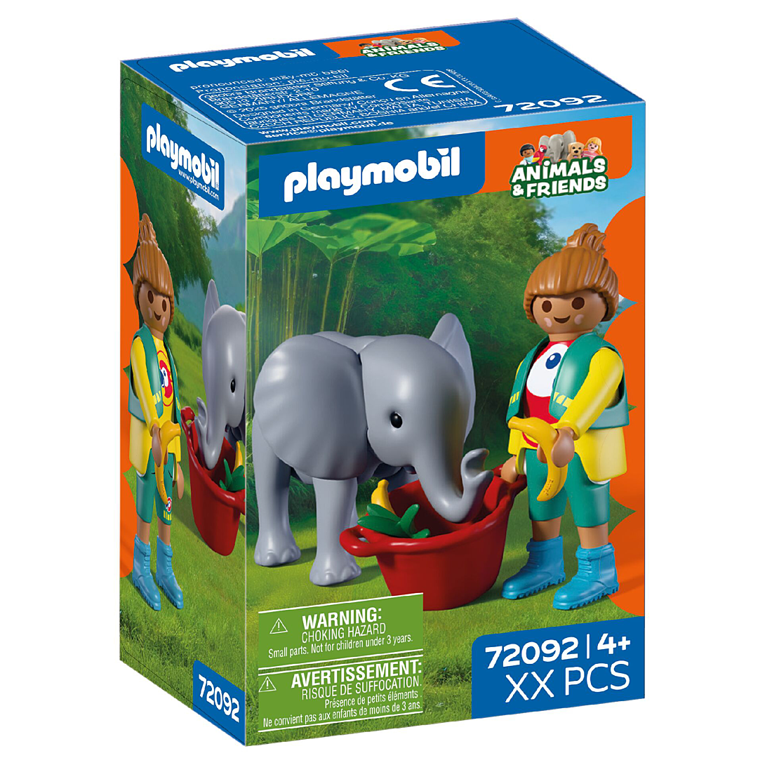 Playmobil Animaux et amis 72091 Zoo : dauphin et visiteuse - vue 4