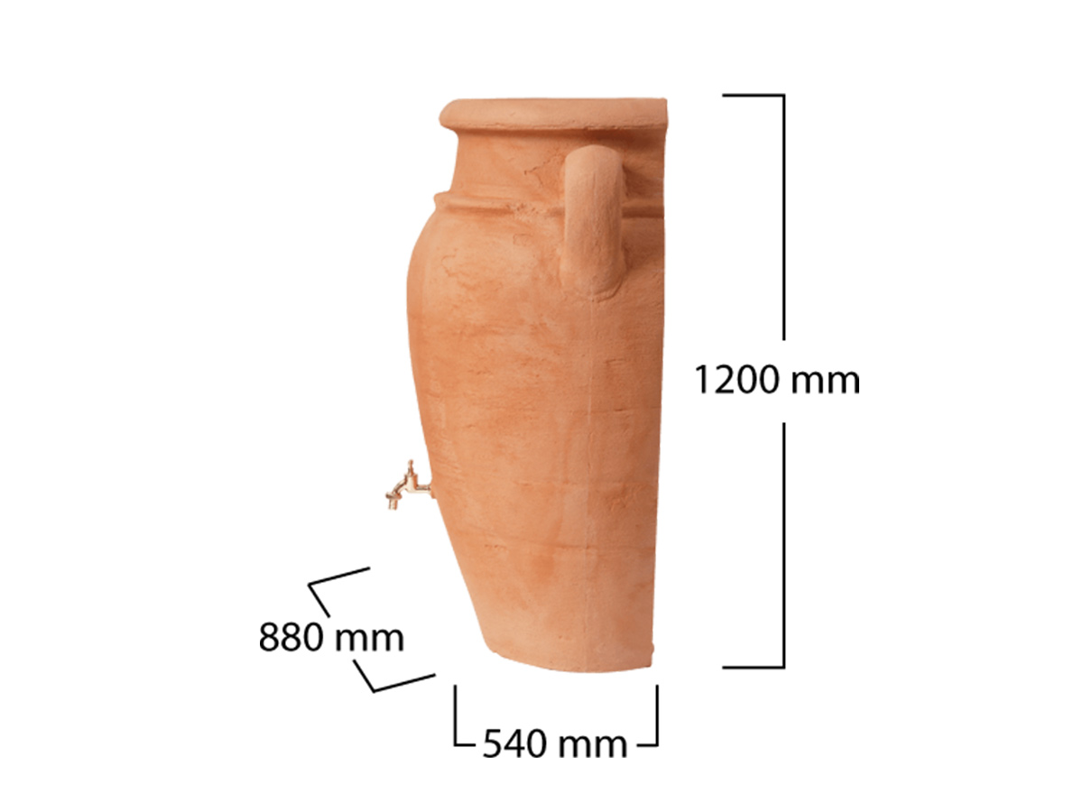 Bac à Plantes Amphore Antik - GARANTIA - 250 L - Cuve Aérienne