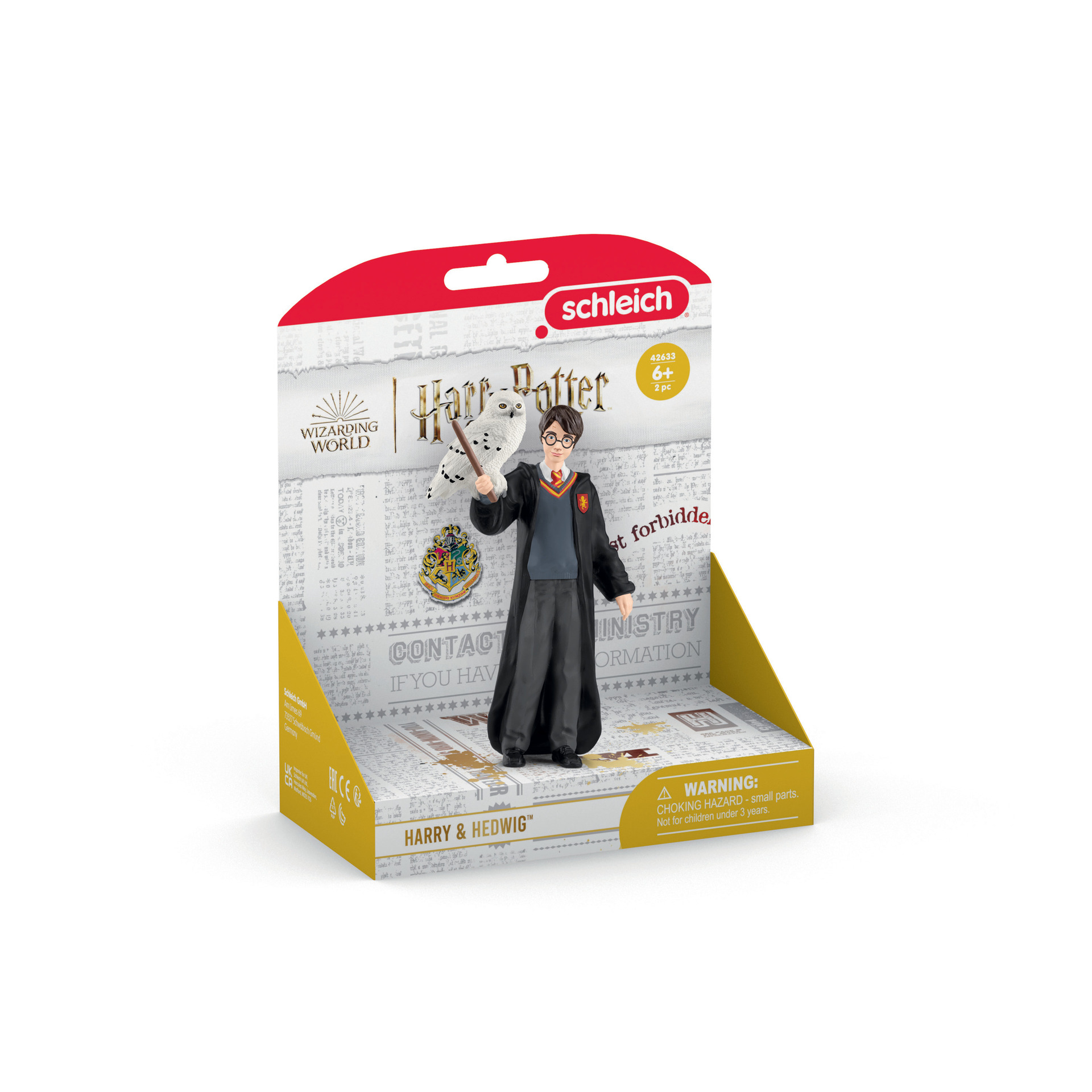 Figurine Hermione et Pattenrond Harry Potter pour enfants dès Schleich 42635 Harry Potter Univers WIZARDING WORLD - vue 3