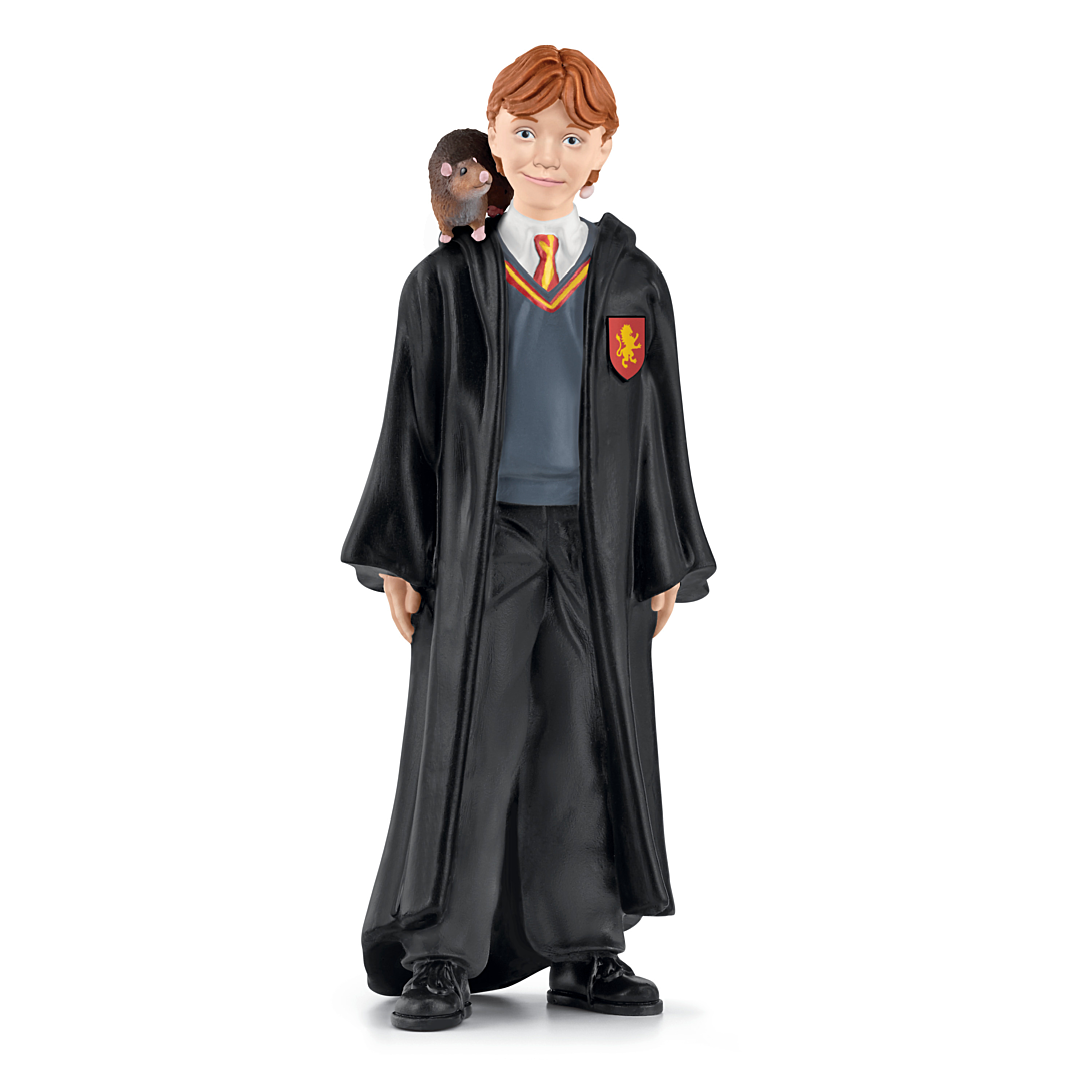 Ron et croûtard Figurine de 'univers Harry Potter® pour enfants dès 4 x 2 x 10 cm schleich 42634 WIZARDING WORLD - vue 3