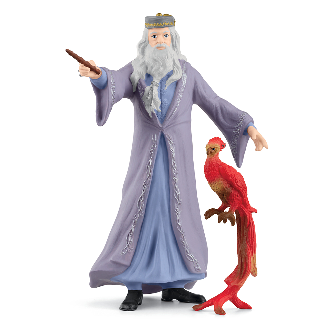 Figurine Dumbledore et Fumseck Harry Potter pour enfants dès Schleich 42637 Harry Potter Univers WIZARDING WORLD - vue 2