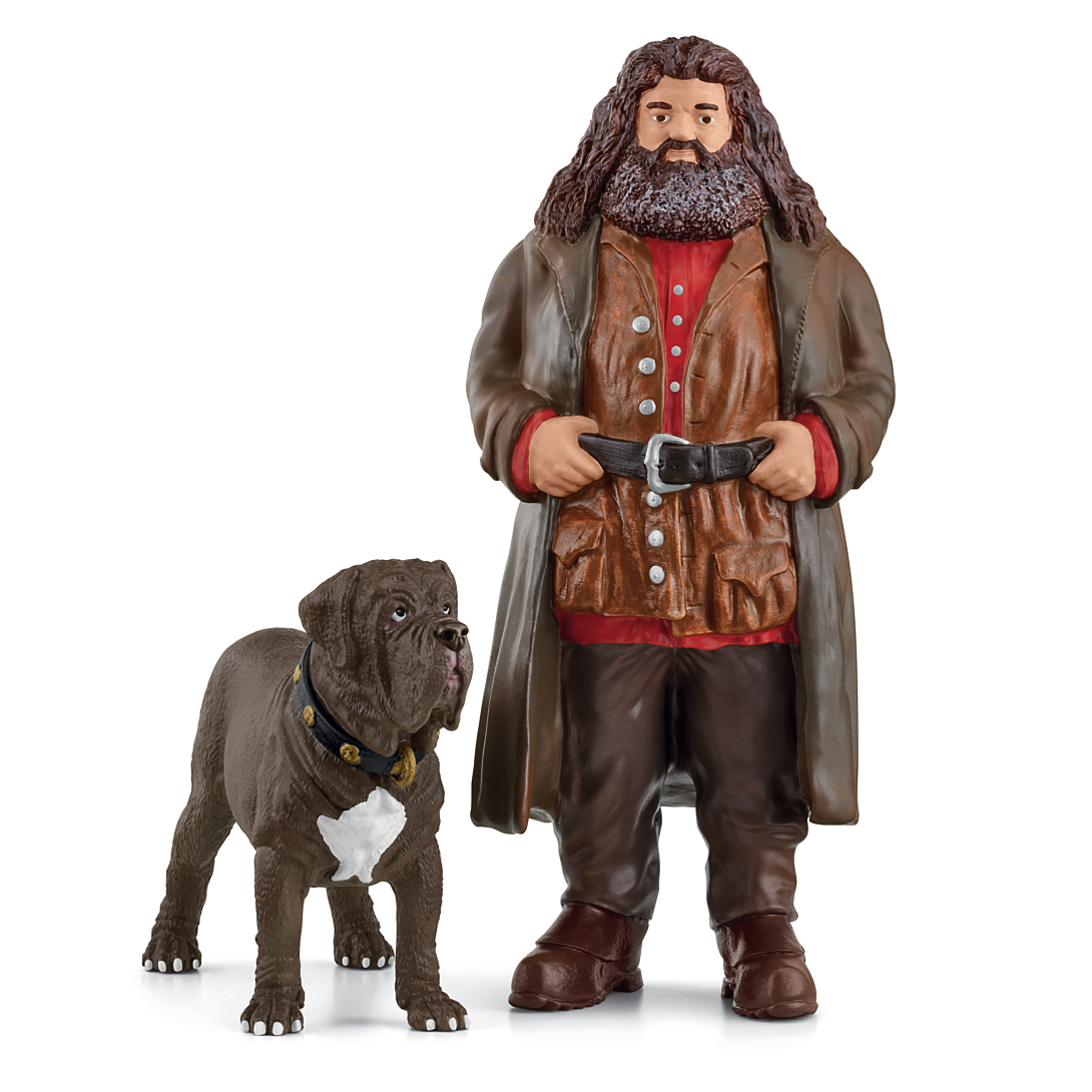 Hagrid et Crockdur Figurine de 'univers Harry Potter® pour enfants dès 8 x 11 5 x 13 cm schleich 42638 WIZARDING WORLD - vue 4
